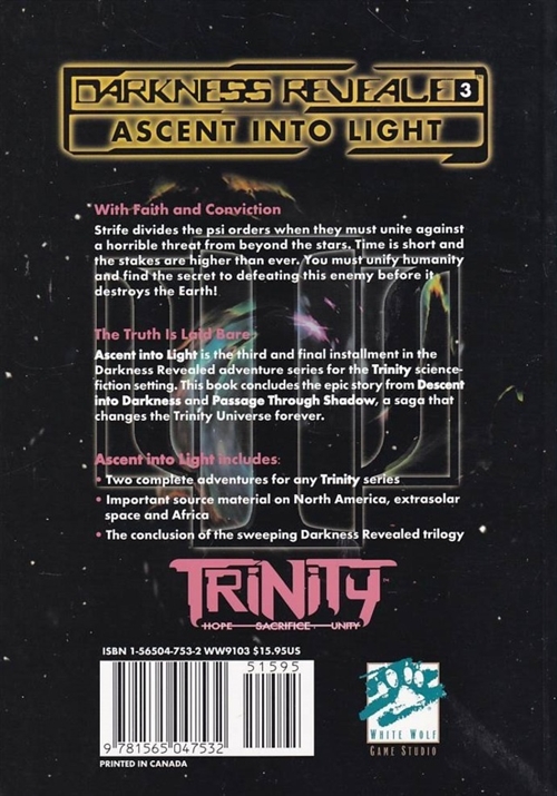 Trinity - Ascent Into Light (B Grade) (Genbrug)